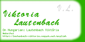 viktoria lautenbach business card
