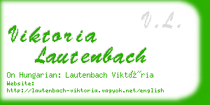 viktoria lautenbach business card